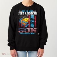 Cool Fishing Proud Hooker Mom Women's Sweatshirt thumb 0