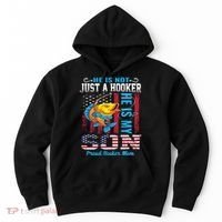 Cool Fishing Proud Hooker Mom Hoodie thumb 0