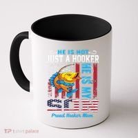 Cool Fishing Proud Hooker Mom Coffee Mug thumb 0