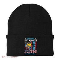 Cool Fishing Proud Hooker Mom Beanie thumb 0