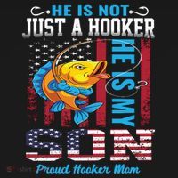 Cool Fishing Proud Hooker Mom Coaster thumb 2