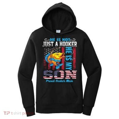 Cool Fishing Proud Hooker Mom Women's Hoodie