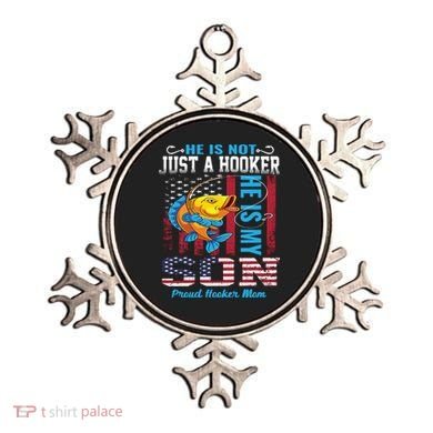 Cool Fishing Proud Hooker Mom Ornament