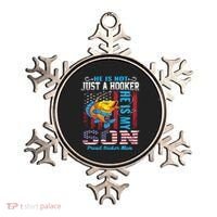 Cool Fishing Proud Hooker Mom Ornament thumb 0