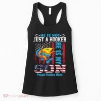 Cool Fishing Proud Hooker Mom Women's Tank Top thumb 0
