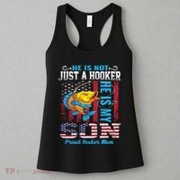 Cool Fishing Proud Hooker Mom Women's Tank Top thumb 3