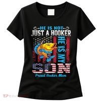 Cool Fishing Proud Hooker Mom Women's T-Shirt thumb 0