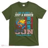 Cool Fishing Proud Hooker Mom T-Shirt thumb 0