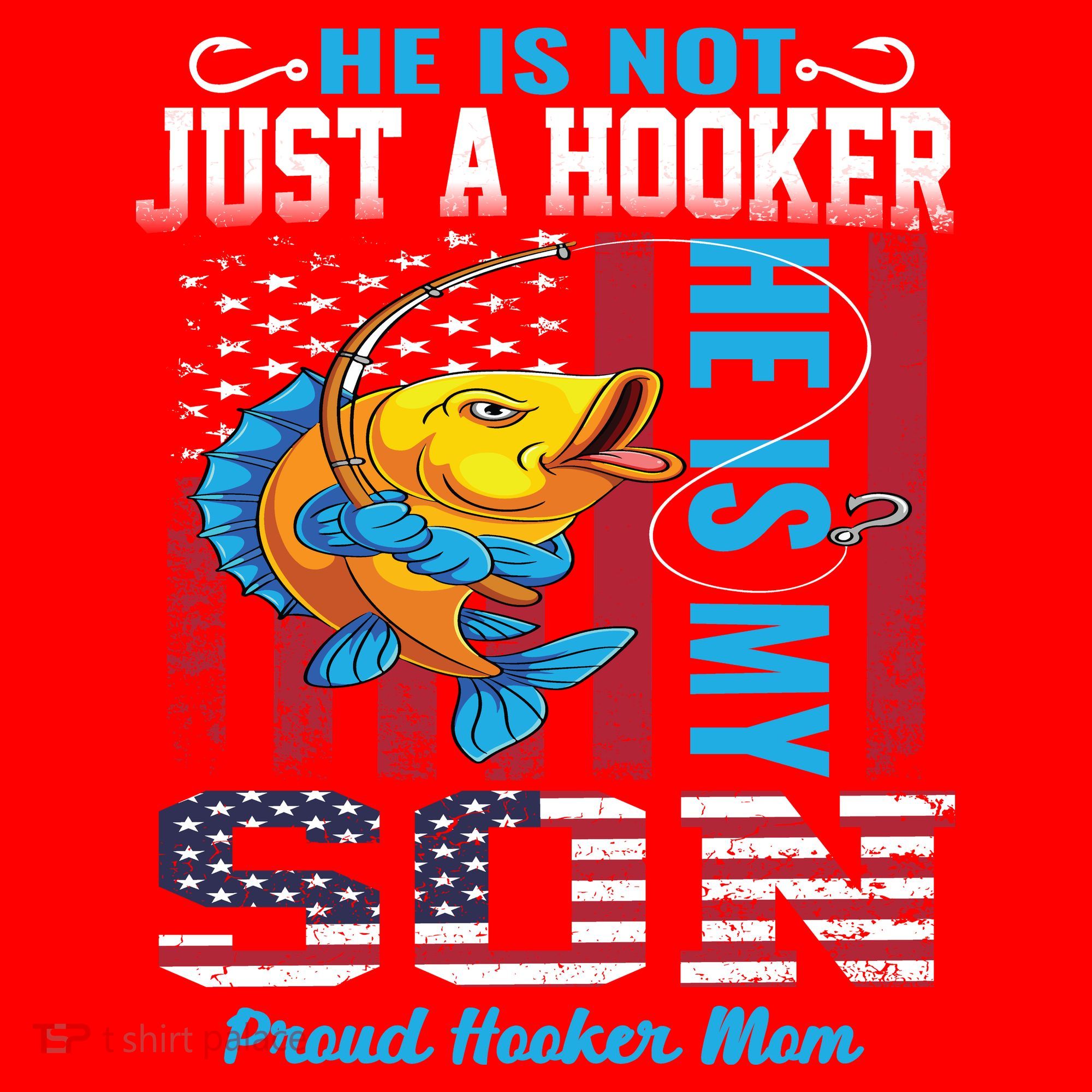Cool Fishing Proud Hooker Mom Santa Hat