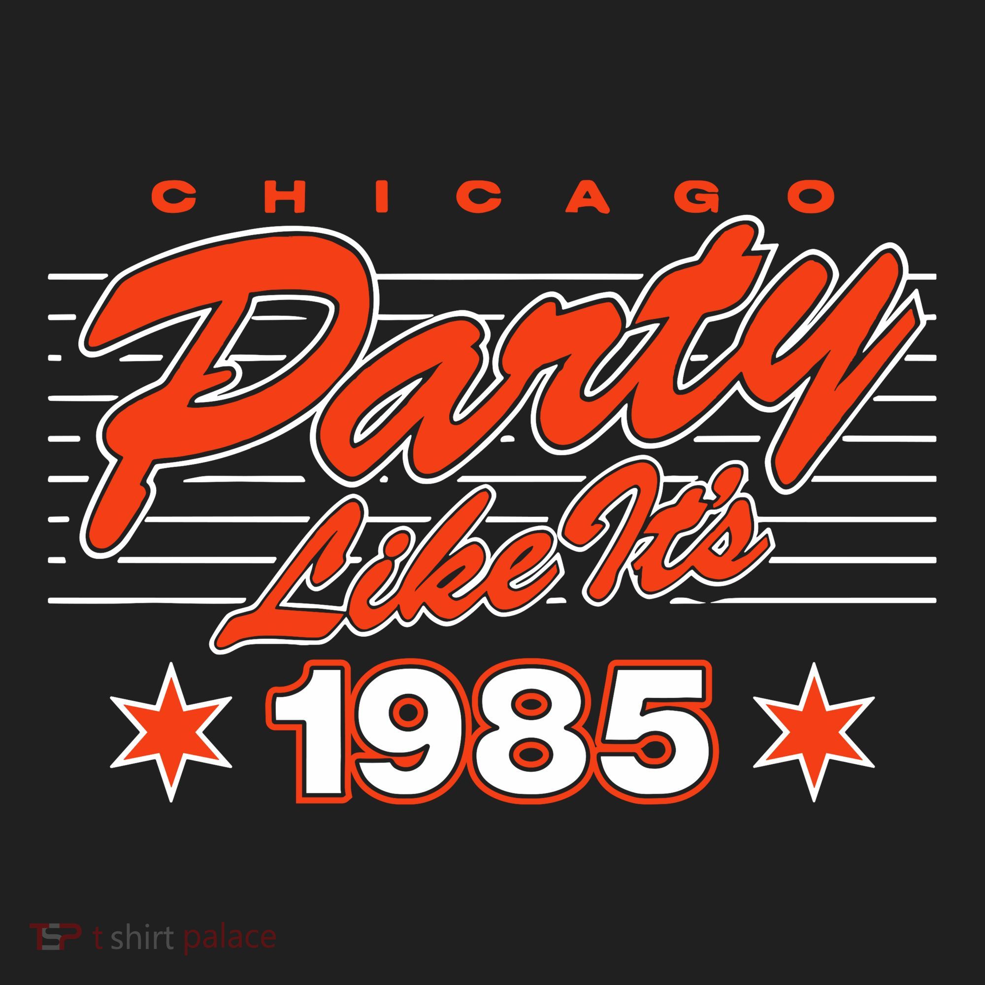 Chicago Football Party Like It’S 1985 Women's Sweatshirt
