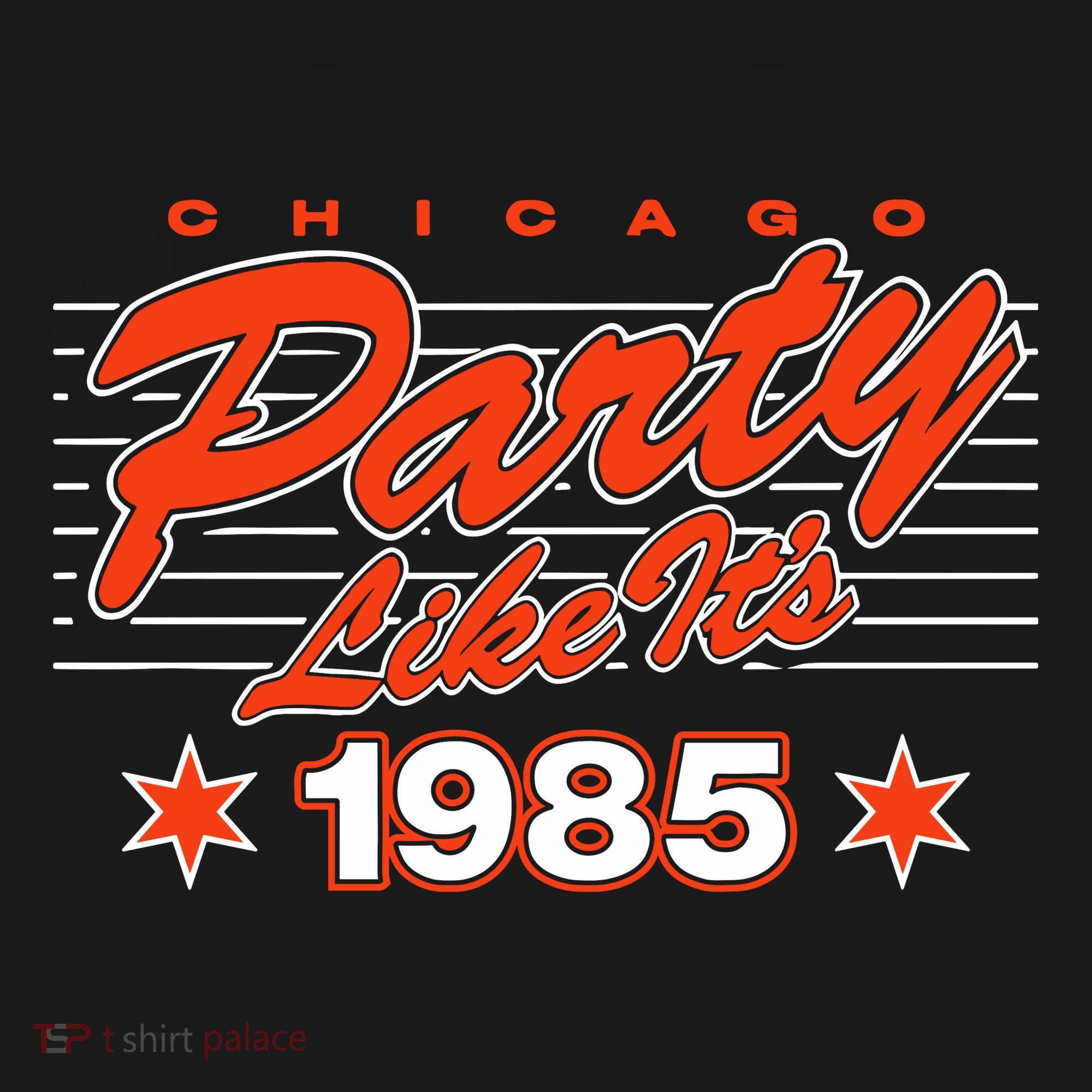 Chicago Football Party Like It’S 1985 T-Shirt