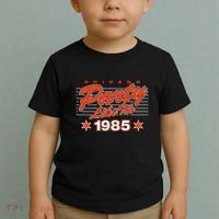 Chicago Football Party Like It’S 1985 Toddler T-Shirt thumb 2