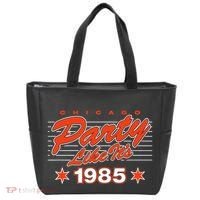 Chicago Football Party Like It’S 1985 Tote Bag thumb 0