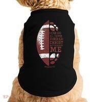 Christian Football Philippians 413 S Gifts Doggie Tank thumb 0
