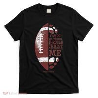 Christian Football Philippians 413 S Gifts T-Shirt thumb 0