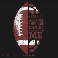 Christian Football Philippians 413 S Gifts Women's Hoodie thumb 2