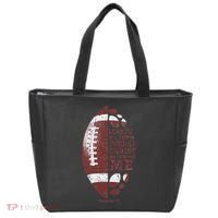 Christian Football Philippians 413 S Gifts Tote Bag thumb 0