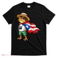 Coqui Frog Puerto Rico Flag Rican Taino Boricua T-Shirt thumb 0