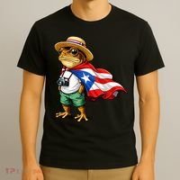 Coqui Frog Puerto Rico Flag Rican Taino Boricua T-Shirt thumb 3