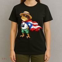 Coqui Frog Puerto Rico Flag Rican Taino Boricua T-Shirt thumb 4