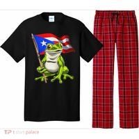 Coqui Frog Puerto Rico Flag Taino Boricua Pajama Set thumb 0