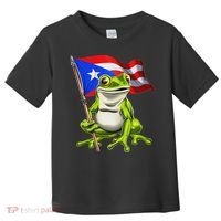 Coqui Frog Puerto Rico Flag Taino Boricua Toddler T-Shirt thumb 0