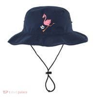 Cartoon Flamingo Playing Soccer Bucket Hat thumb 0