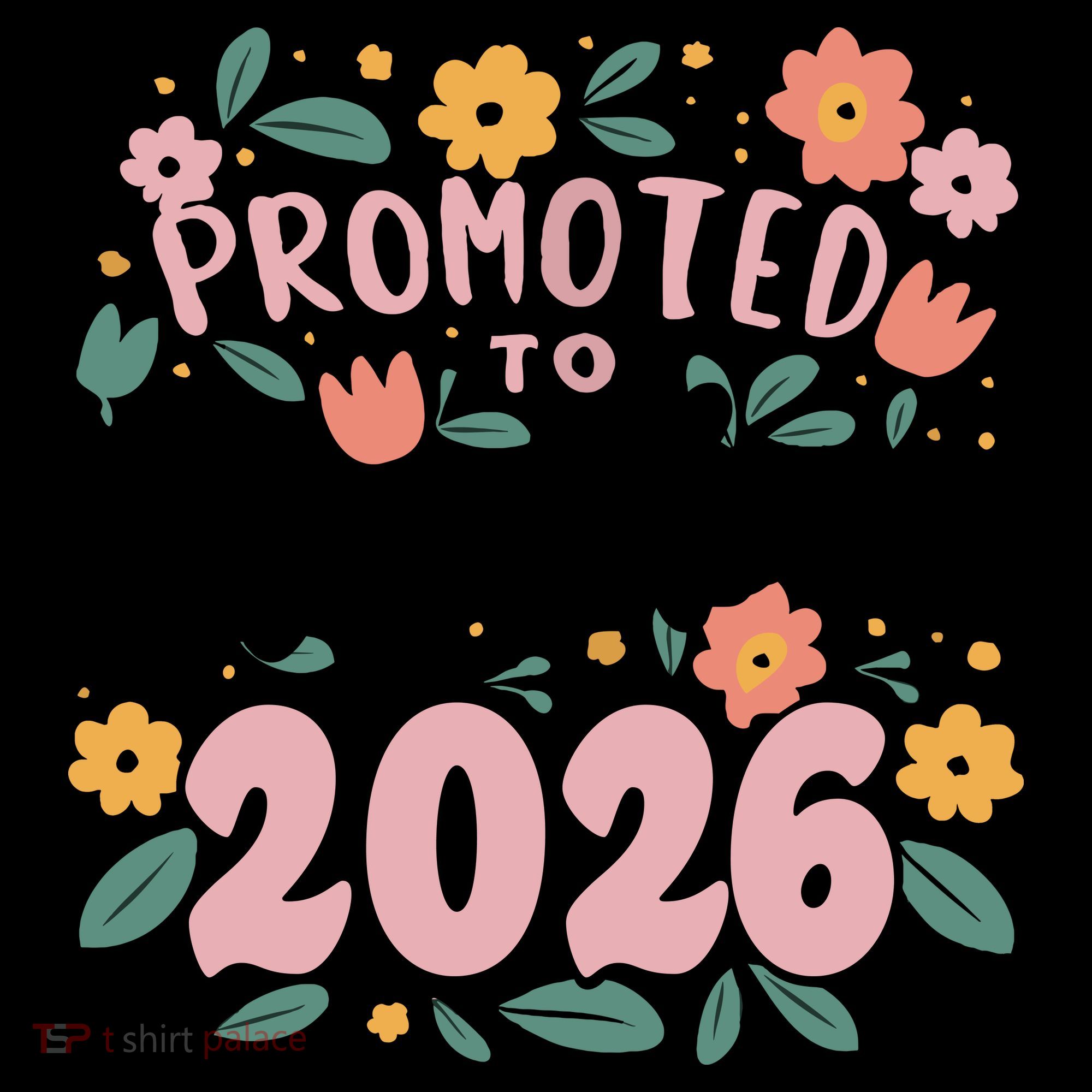 Cute Floral Promoted To Grandma 2026 Coffee Mug