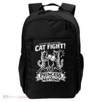 Cat Fight Princess Vs Mittens Backpack thumb 0
