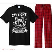 Cat Fight Princess Vs Mittens Pajama Set thumb 0