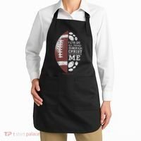 Christian Football Philippians 413 Religious Verse Faith Apron thumb 2