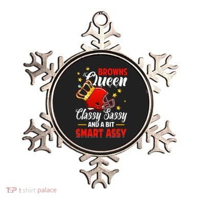 Cleveland Football Queen Classy Sassy And A Bit Smart Assy Ornament
