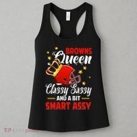 Cleveland Football Queen Classy Sassy And A Bit Smart Assy Women's Tank Top thumb 3