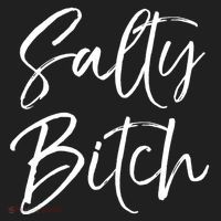 Cute Feminist Quote Empowert Gift Salty Bitch Meaningful Gift Women's Sweatshirt thumb 2