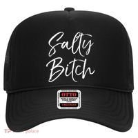 Cute Feminist Quote Empowert Gift Salty Bitch Meaningful Gift Hat thumb 0