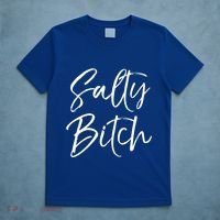 Cute Feminist Quote Empowert Gift Salty Bitch Meaningful Gift T-Shirt thumb 5