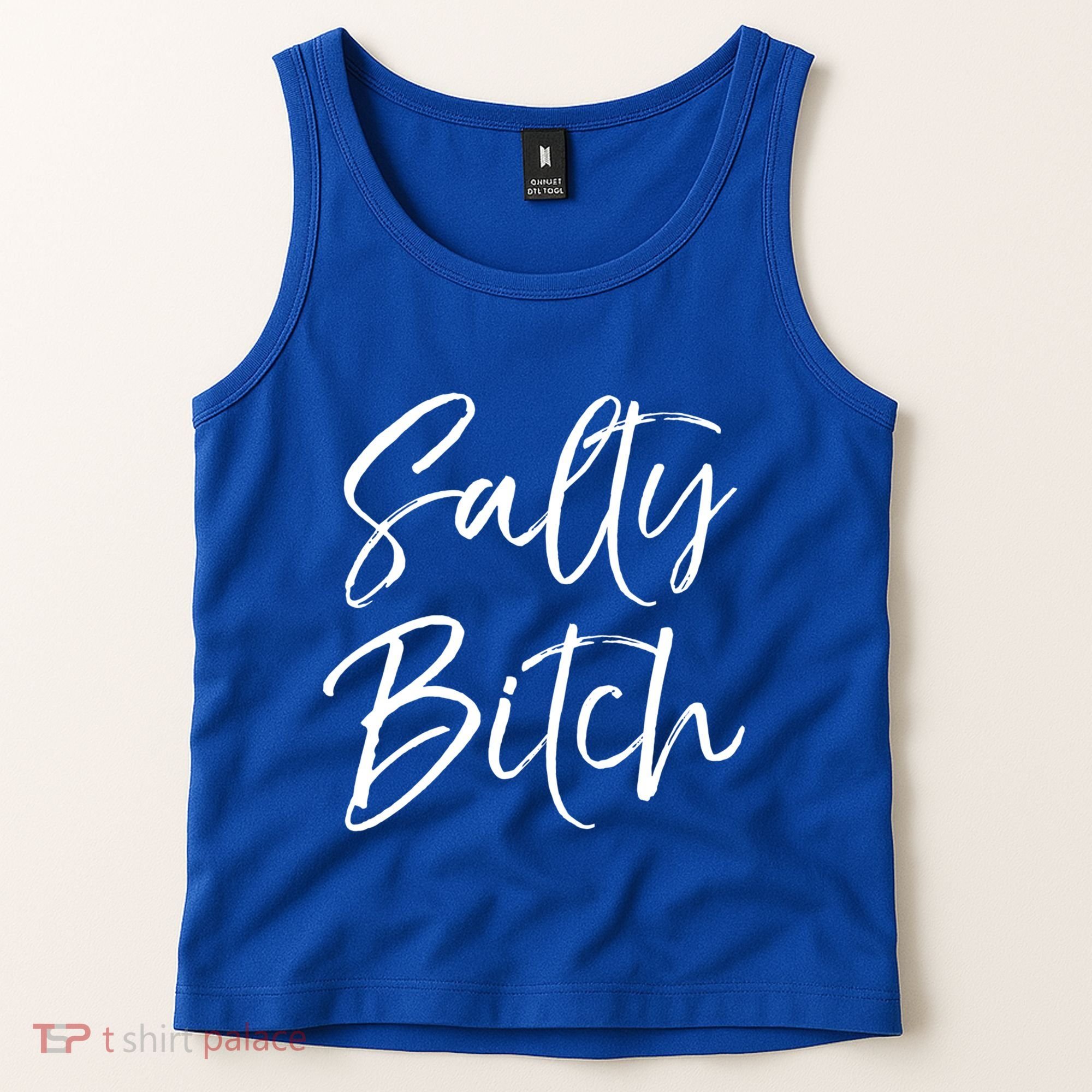 Cute Feminist Quote Empowert Gift Salty Bitch Meaningful Gift Tank Top