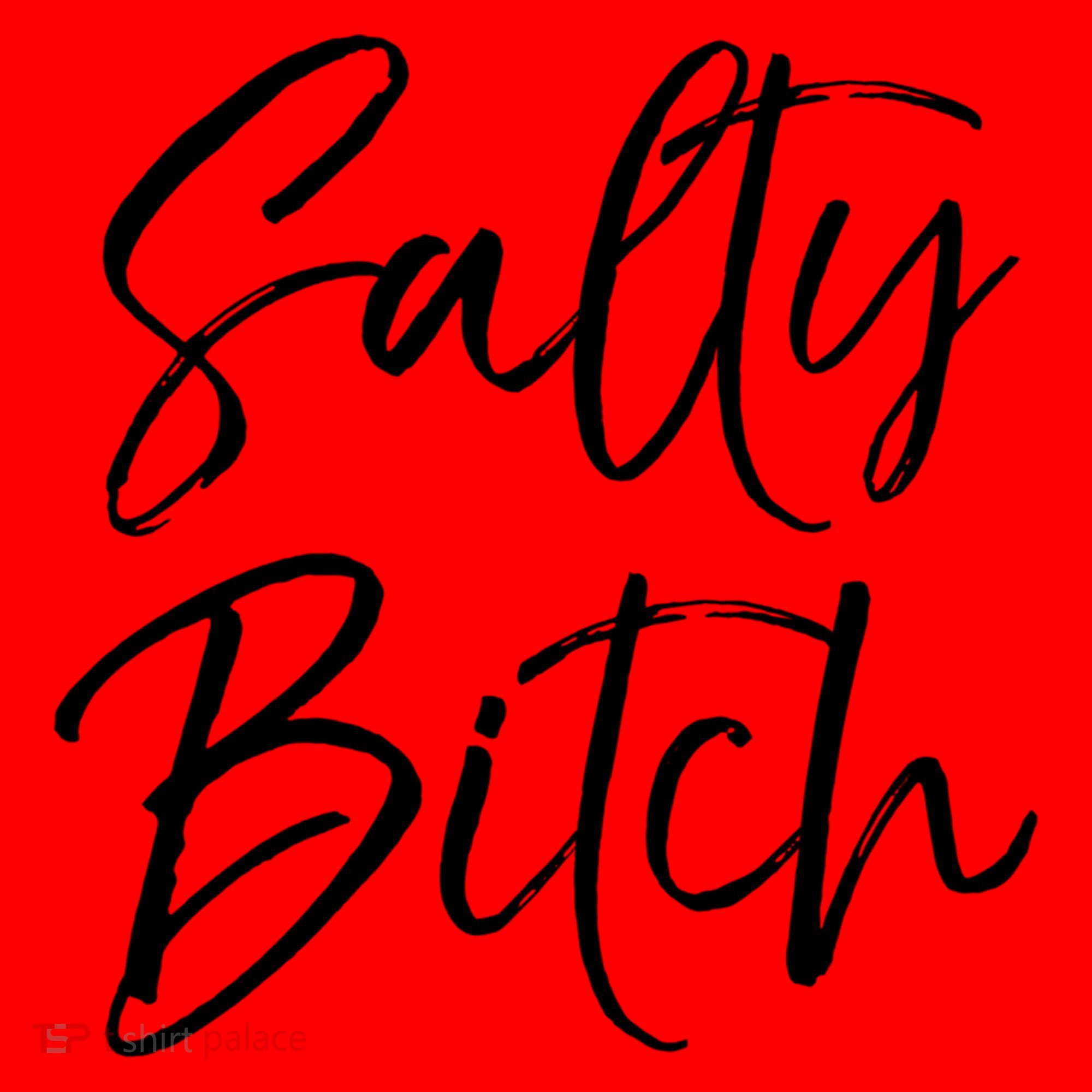 Cute Feminist Quote Empowert Gift Salty Bitch Meaningful Gift Santa Hat