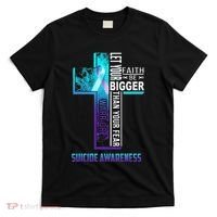 Christian Faith Quote For Mental Health Suicide Prevention T-Shirt thumb 0