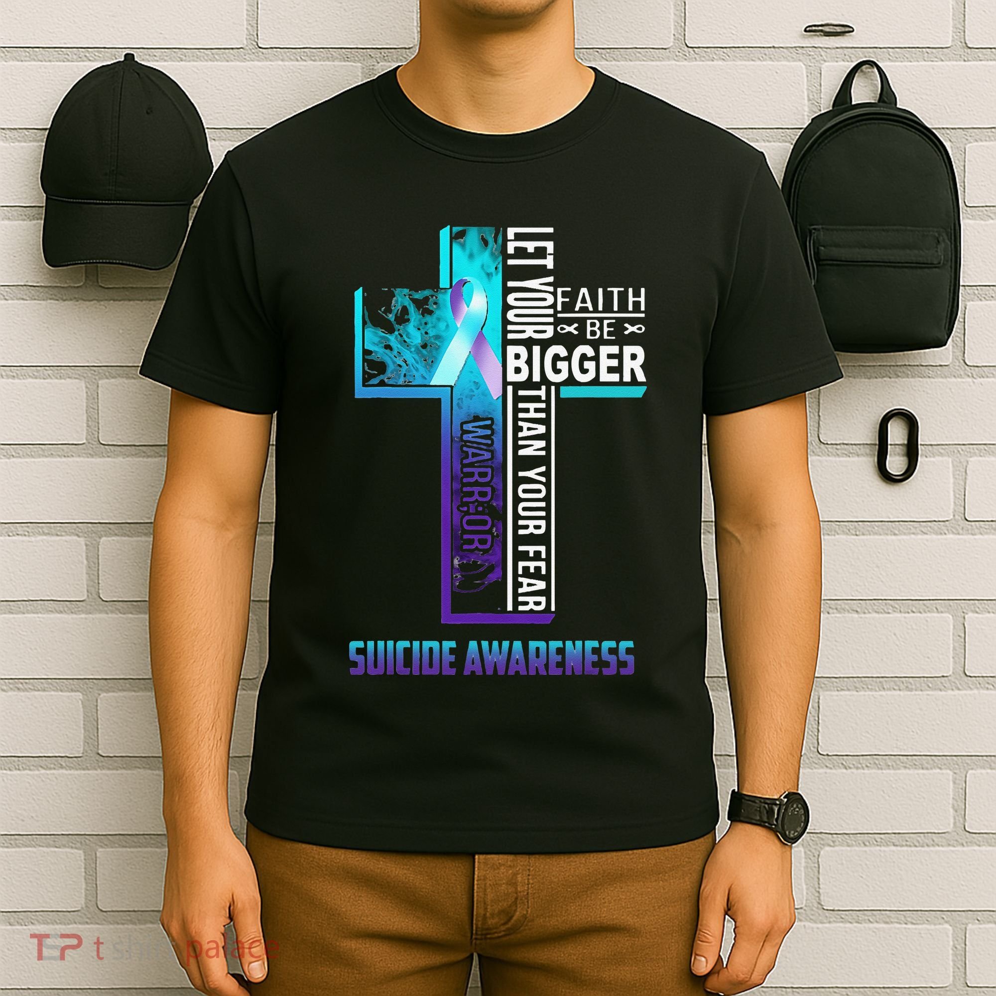 Christian Faith Quote For Mental Health Suicide Prevention T-Shirt