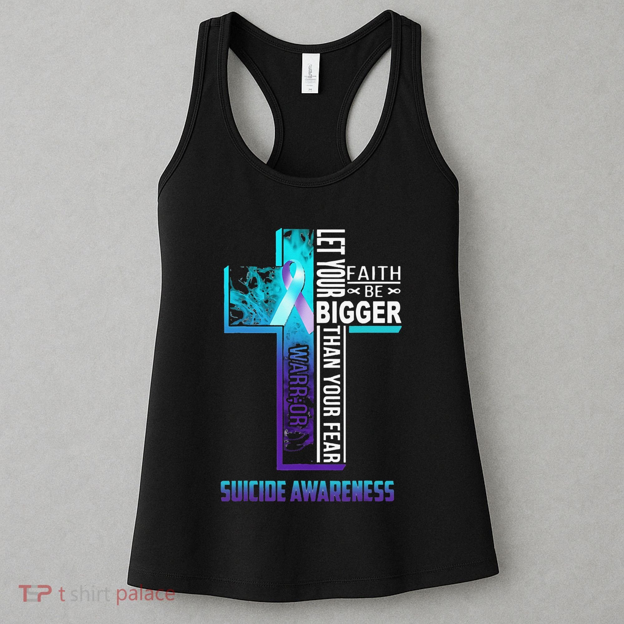 Christian Faith Quote For Mental Health Suicide Prevention Women's Tank Top