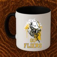 Clyde Fliers Rising Helmet Go Coffee Mug thumb 2