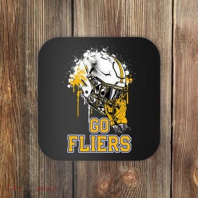 Clyde Fliers Rising Helmet Go Coaster