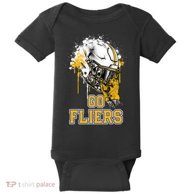 Clyde Fliers Rising Helmet Go Baby Bodysuit