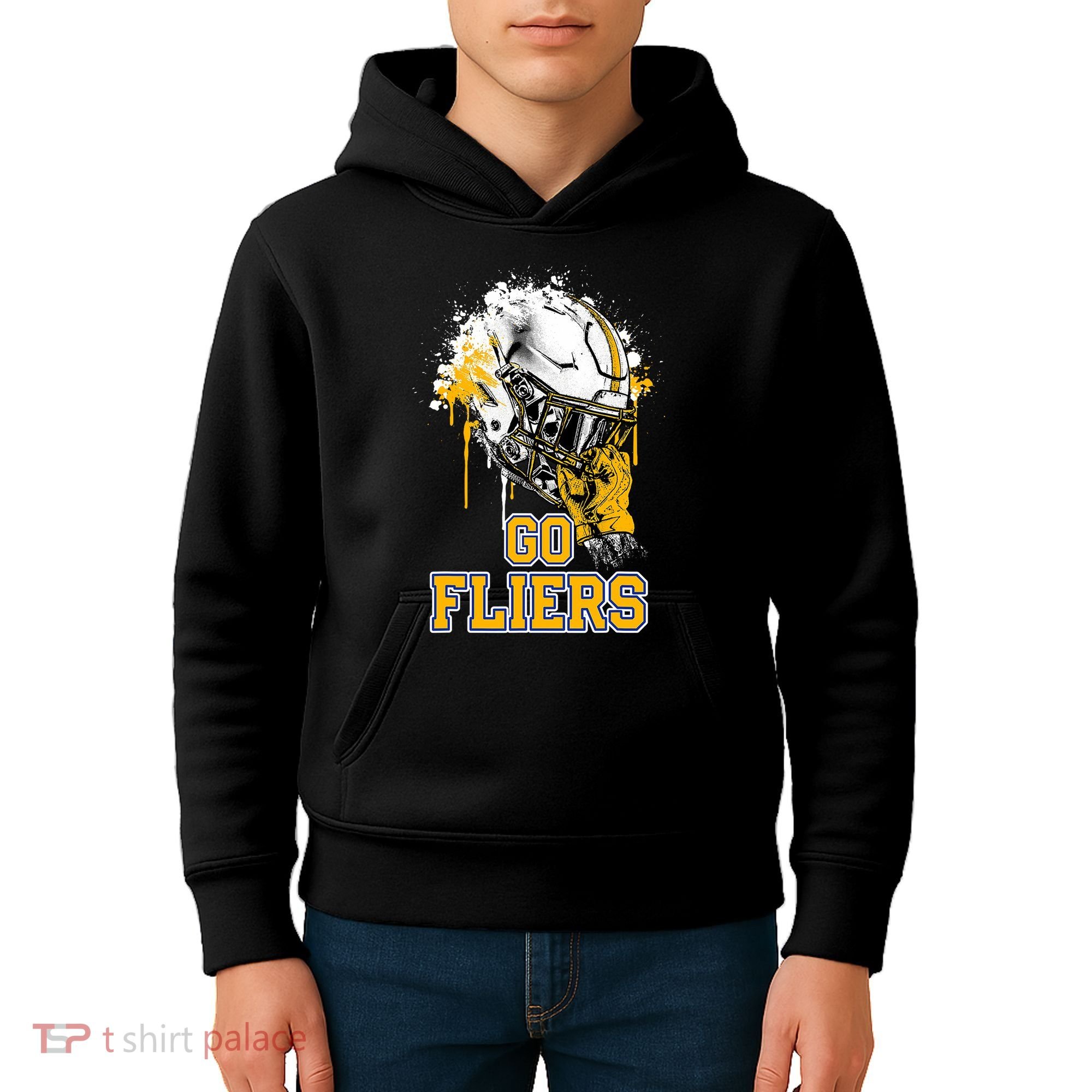 Clyde Fliers Rising Helmet Go Kids Hoodie