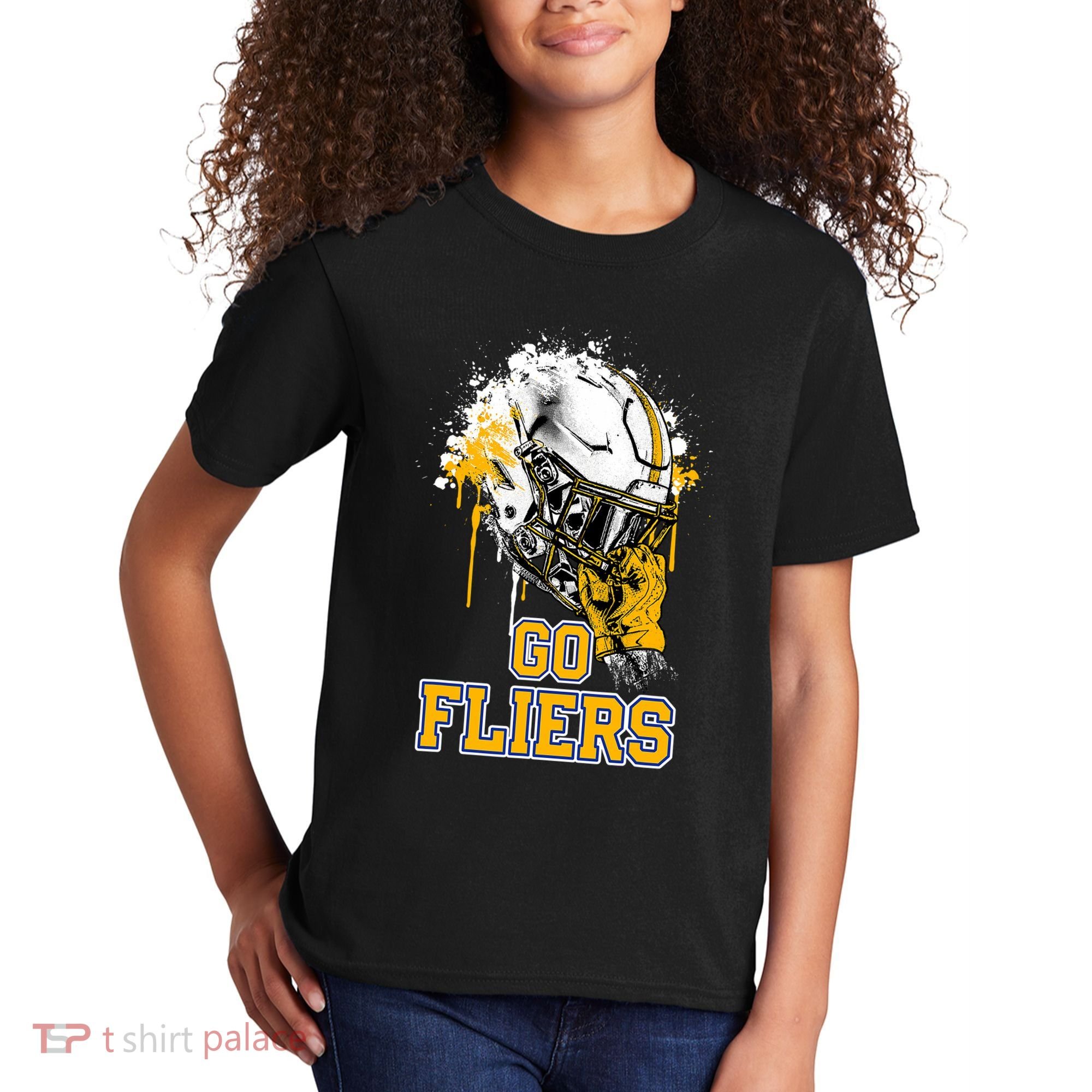 Clyde Fliers Rising Helmet Go Kids T-Shirt