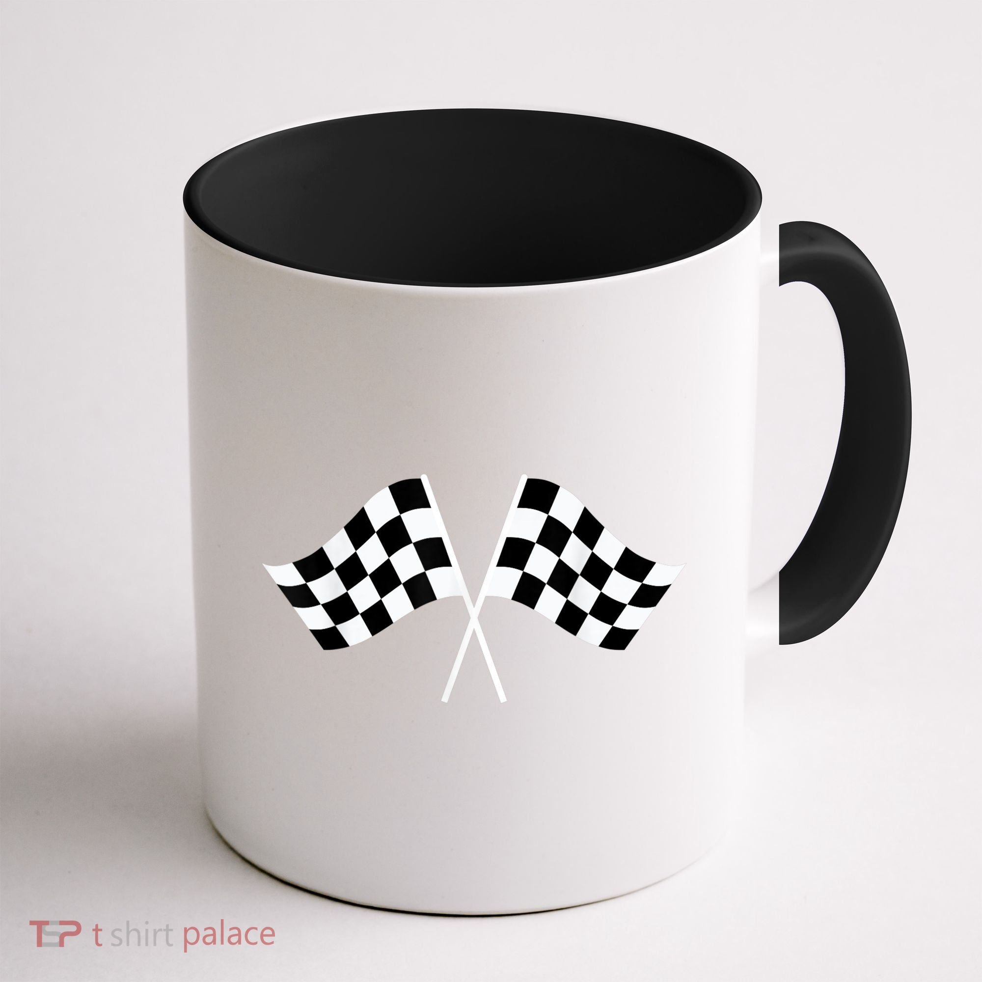 Checkered Flag Racing Coffee Mug