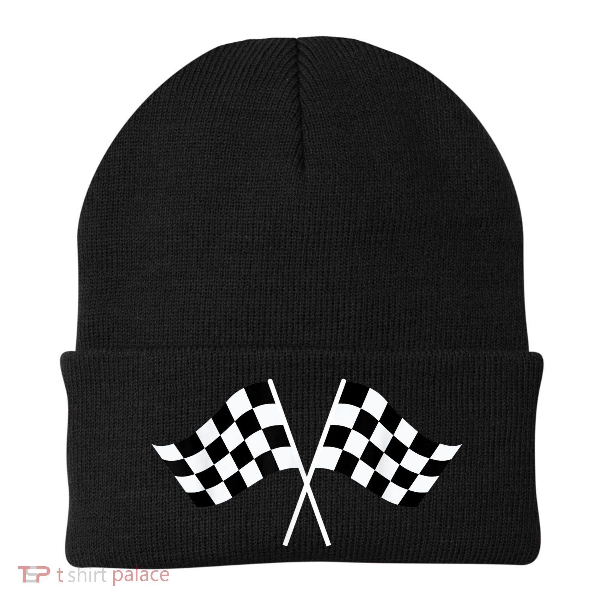 Checkered Flag Racing Beanie