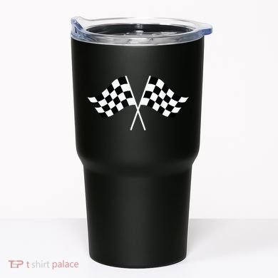 Checkered Flag Racing Tumbler