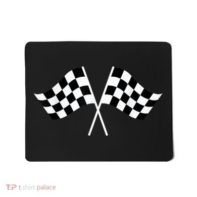 Checkered Flag Racing Mousepad